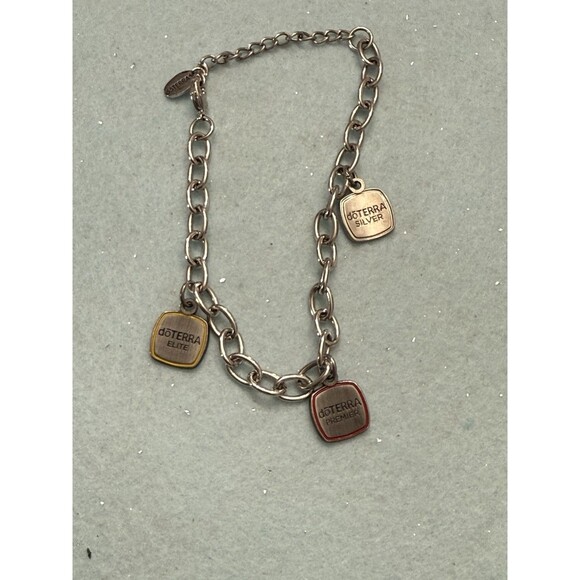 .925 Sterling Silver Dottera Achievement 9.5” Charm Bracelet - Picture 2 of 6